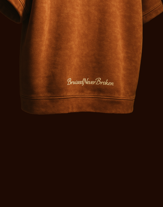 Brown 8th NIght Acid-Wash Hoodie – Burnt Sienna Edition