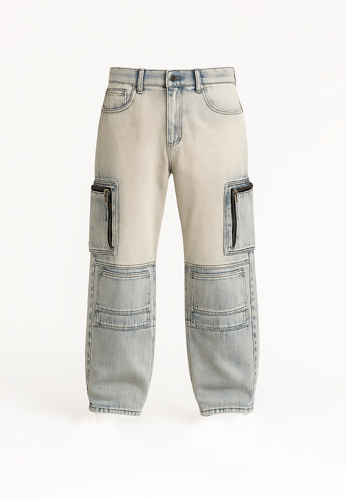Oversized Cargo Jeans – Unisex