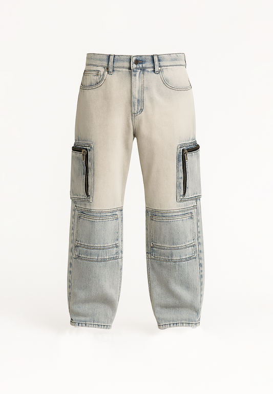 Oversized Cargo Jeans – Unisex