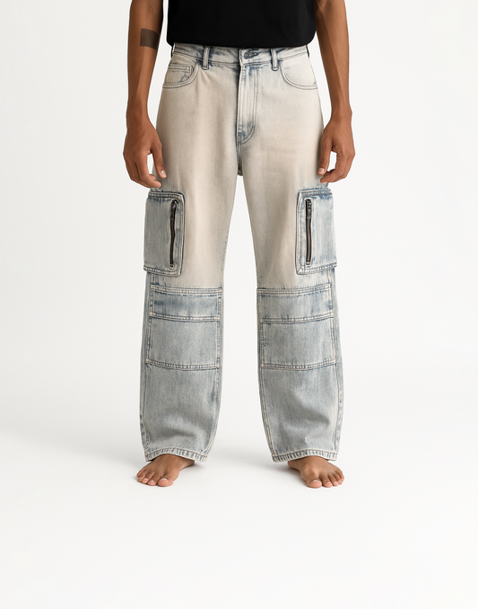 Oversized Cargo Jeans – Unisex